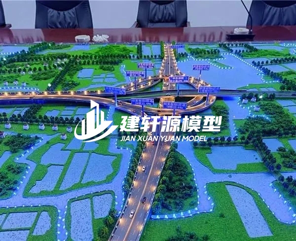 资溪高速公路沙盘定制